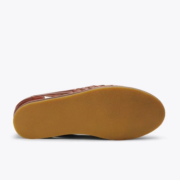 NIB | Nisolo | Men's Huarache Sandal in Brandy Size 9.5