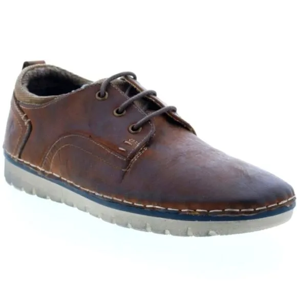 NIB ROAN By BEDSTU Arlo II oiled and waxed Handfinished  leather Brown O…