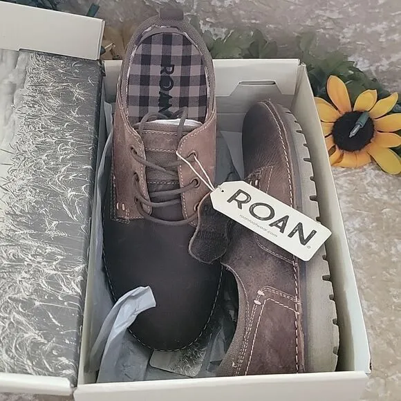 NIB ROAN By BEDSTU Arlo II oiled and waxed Handfinished  leather Brown O…
