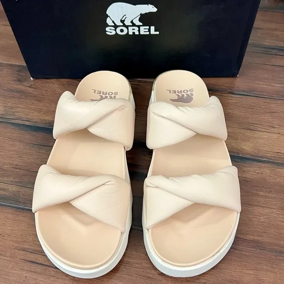 NIB - Sorel Viibe Twist Slides - Size 11