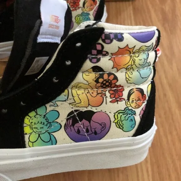 NIB VANS VN000D5F8C3 Kids Cultivate Care Sk8-Hi Shoes Sneakers
