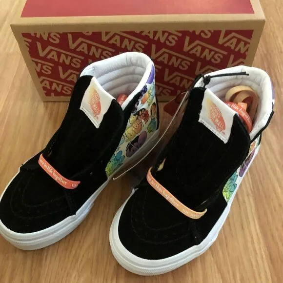 NIB VANS VN000D5F8C3 Kids Cultivate Care Sk8-Hi Shoes Sneakers