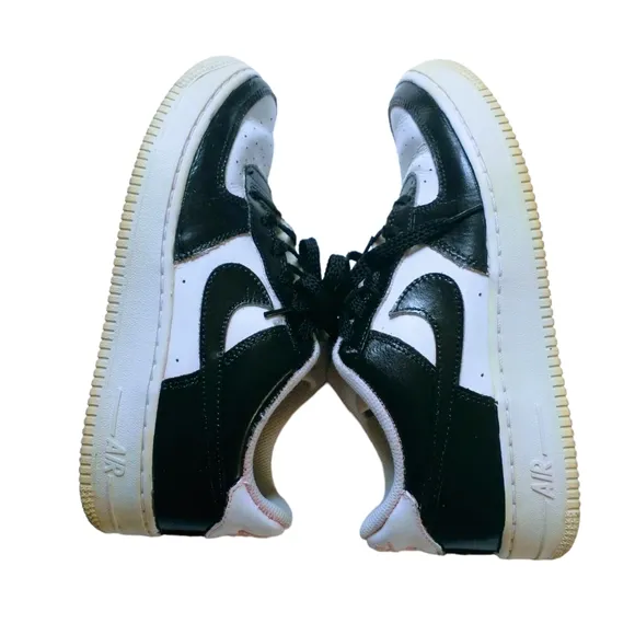 Nike Air Force 1 &quot;White Black Foam&quot; Big Kid's Shoes