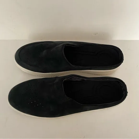 Nike Air Force 1 Lover XX Premium Black Suede Slip-On Mule Sneaker size 11
