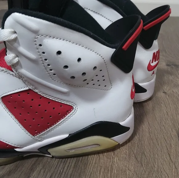 Nike Air Jordan 6 Carmine Size 9.5