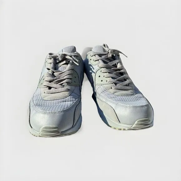 Nike Air Max 90 Triple Wolf Grey Mens Size 11.5 Shoes CN8490-001