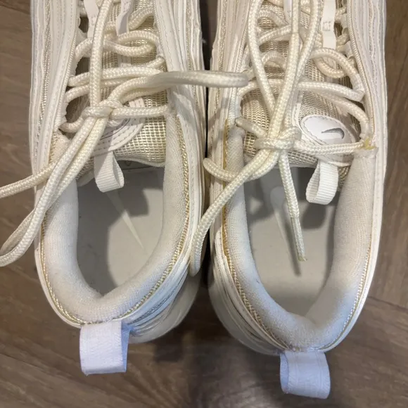 Nike Air Max 97 Triple White Ice Running Sneaker Shoes 921826-101