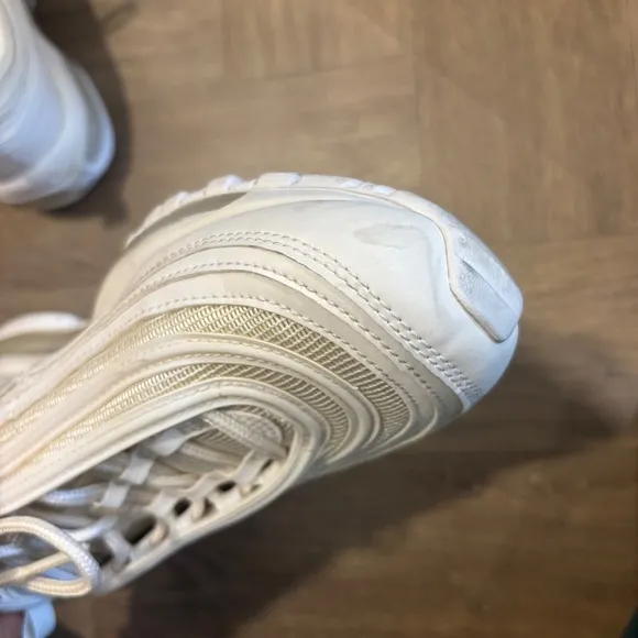 Nike Air Max 97 Triple White Ice Running Sneaker Shoes 921826-101