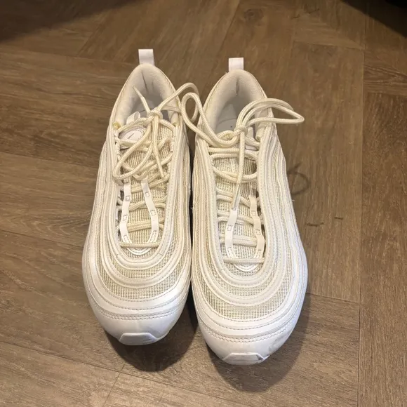 Nike Air Max 97 Triple White Ice Running Sneaker Shoes 921826-101