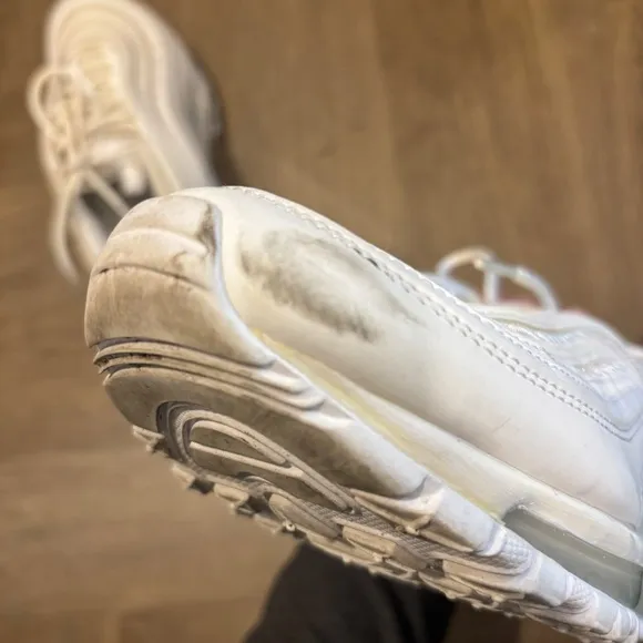 Nike Air Max 97 Triple White Ice Running Sneaker Shoes 921826-101
