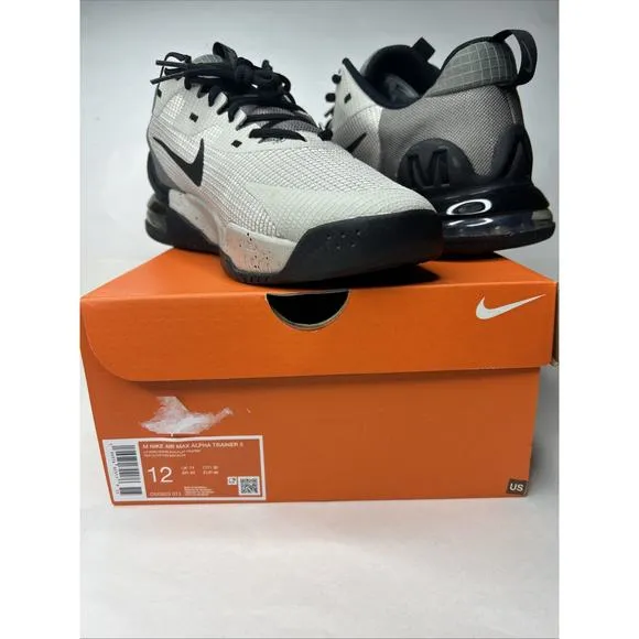 Nike Air Max Alpha Trainer 5 Shoes 'Light Iron Ore' (DM0829-013), Men Size 12