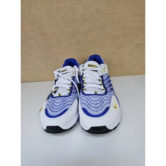 Nike Air Max Tailwind White Yellow Blue Running Shoes DQ0296 100 Sz 7Y  Wmms 8.5