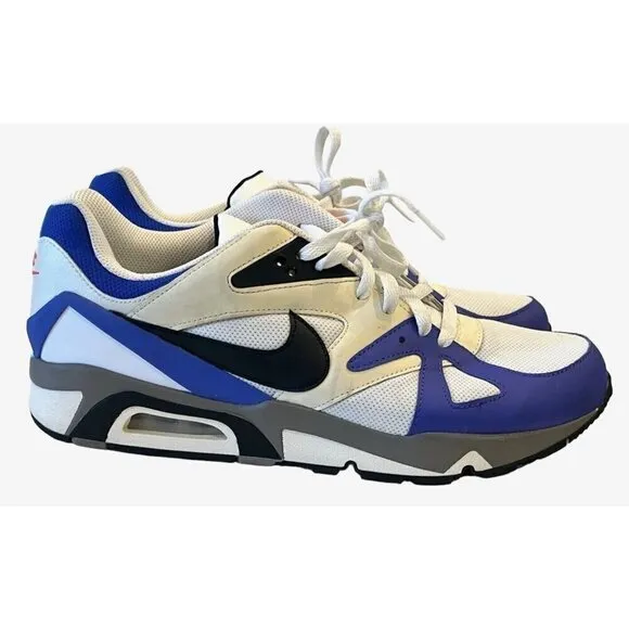 Nike Air Structure Triax Max 91 Persian Violet White Sneakers Shoes