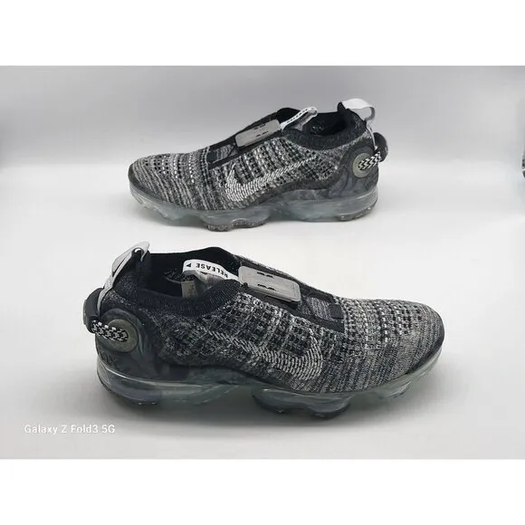 Nike Air Vapormax 2020 Flyknit Oreo Shoes Size 6 Black/Grey CT1823 001