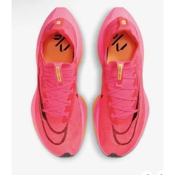 Nike Air Zoom Alphafly Next 2 Hyper Pink/Laser Orange Men’s Sz 7 Active Wear