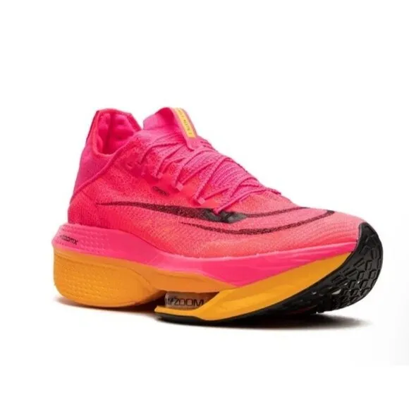 Nike Air Zoom Alphafly Next 2 Hyper Pink/Laser Orange Men’s Sz 7 Active Wear