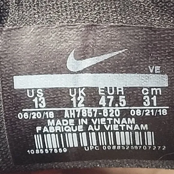 Nike Air Zoom Vomero 14 Men's Red Orbit Running Shoes AH7857-620 US Size 13