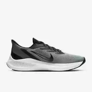 Nike Air Zoom Winflo 7 Running Shoes Gray Black White CJ0291 003