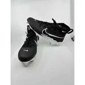 Nike Alpha Huarache NXT Black White Baseball Cleats DJ6517-001 Mens Size 13