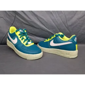 Nike Boys Air Force 1 Crater NN (GS) Sneakers Spruce Volt Size 7 NEW IN BOX!