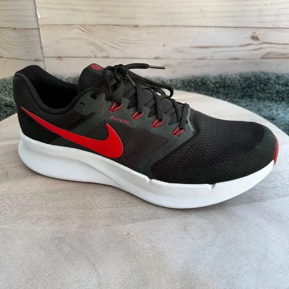 Nike Downshifter 12 Mens Shoes Running Size 13 Black Red Sneakers DR2695-001 New