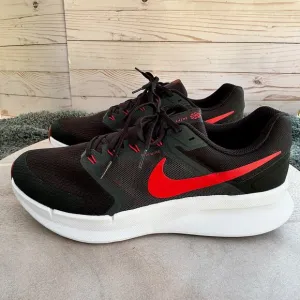 Nike Downshifter 12 Mens Shoes Running Size 13 Black Red Sneakers DR2695-001 New