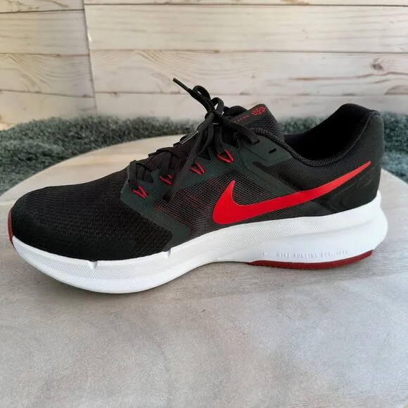Nike Downshifter 12 Mens Shoes Running Size 13 Black Red Sneakers DR2695-001 New