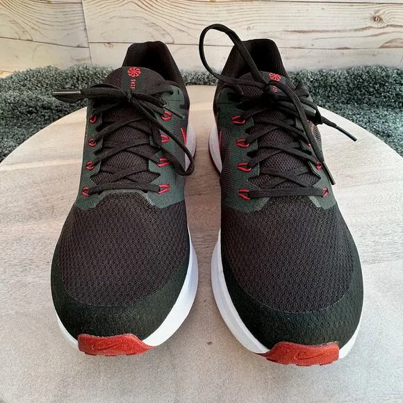 Nike Downshifter 12 Mens Shoes Running Size 13 Black Red Sneakers DR2695-001 New