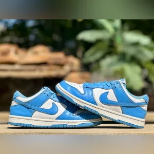 Nike Dunk Low UNC Blue Grade School - Size 5Y (CW1590-103)