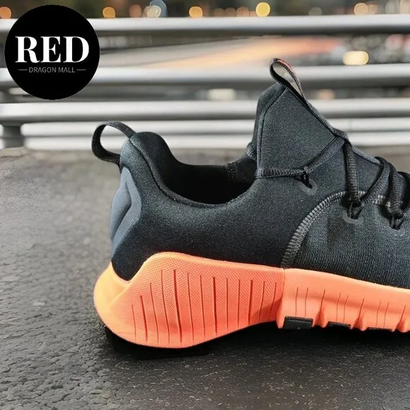 Nike Free Metcon 6 Black Hyper Crimson Shoes FJ7127-004 - Men's Size 13