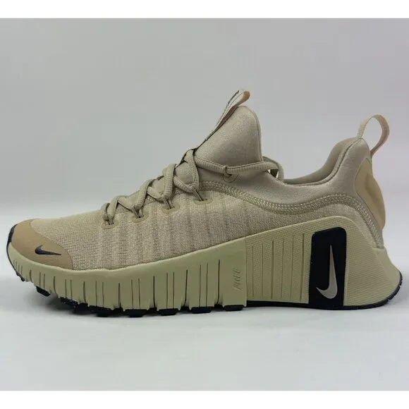 Nike Free Metcon 6 Mens Desert Khaki Brown Athletic Shoes Sneakers FJ7127-200