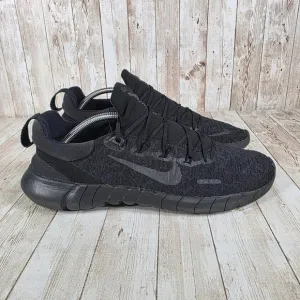 Nike Free RN 5.0 Running Shoes Lightweight Flexible Black Mens Size 11.5