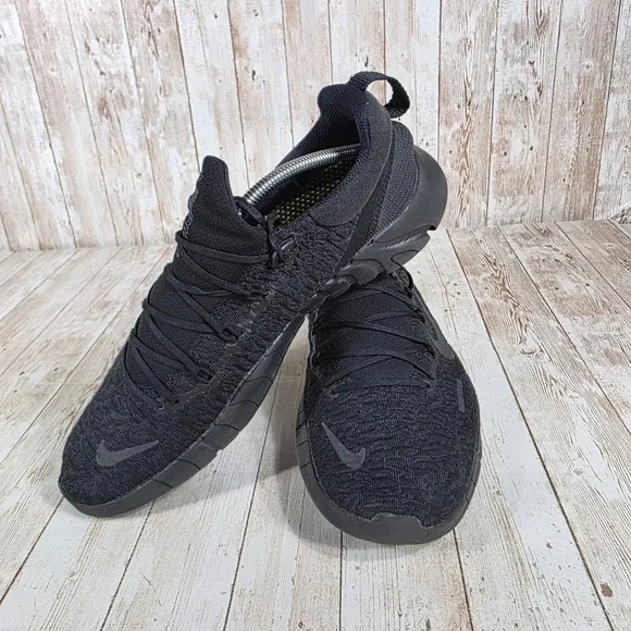 Nike Free RN 5.0 Running Shoes Lightweight Flexible Black Mens Size 11.5