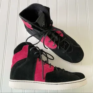 Nike Jordan Russel Westbrook 0.2 Red/Black Suede Hi Top Sneakers - Size 11.5