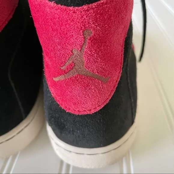 Nike Jordan Russel Westbrook 0.2 Red/Black Suede Hi Top Sneakers - Size 11.5