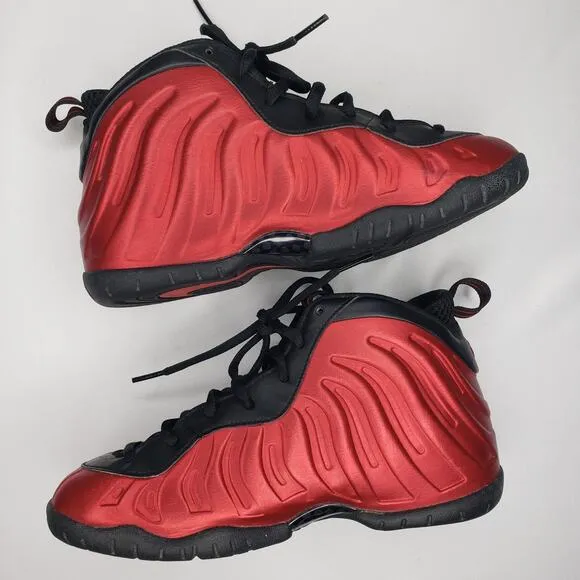 Nike Little Posite One University Red Kids 843755-604 Size 3y GS Youth Sneakers