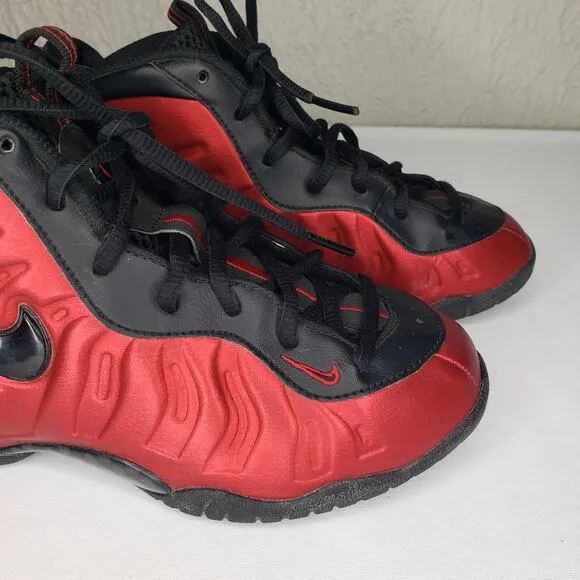 Nike Little Posite One University Red Kids 843755-604 Size 3y GS Youth Sneakers