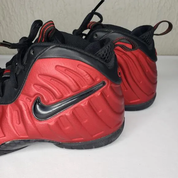 Nike Little Posite One University Red Kids 843755-604 Size 3y GS Youth Sneakers