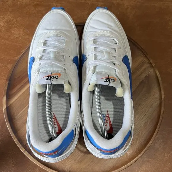 Nike Men's 13 Waffle Debut Se Tricolor Shoes Sneakers White Blue Red