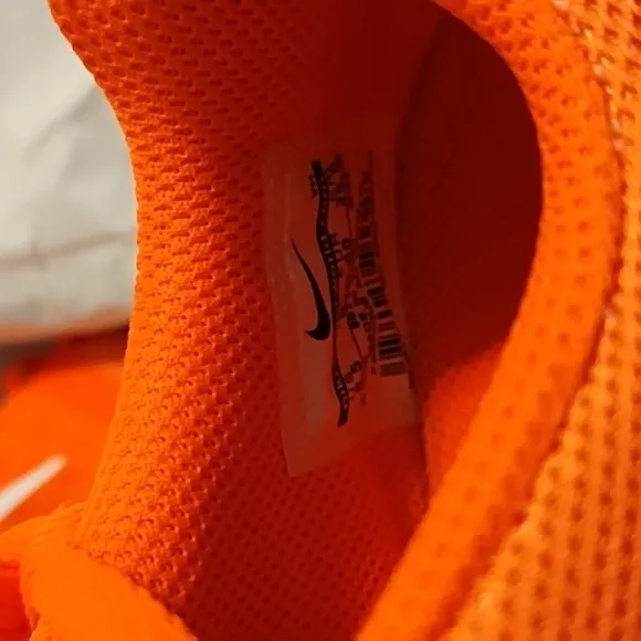 Nike Orange Running Shoes new in box 8.5