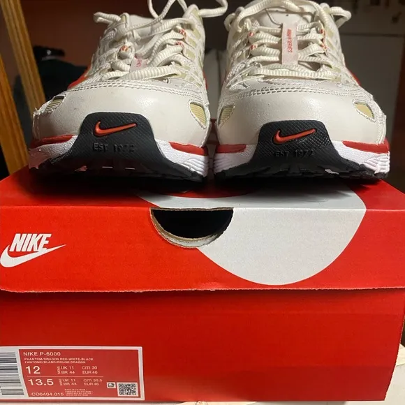 Nike P-6000 Phantom/Red/Black Size 12 Men’s