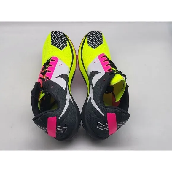 Nike Rival XC 6 Cross Country Spikes Volt Hyper Pink Shoes DX7999 700 Men Sz 9.5