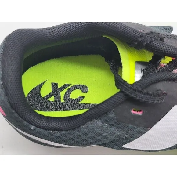 Nike Rival XC 6 Cross Country Spikes Volt Hyper Pink Shoes DX7999 700 Men Sz 9.5