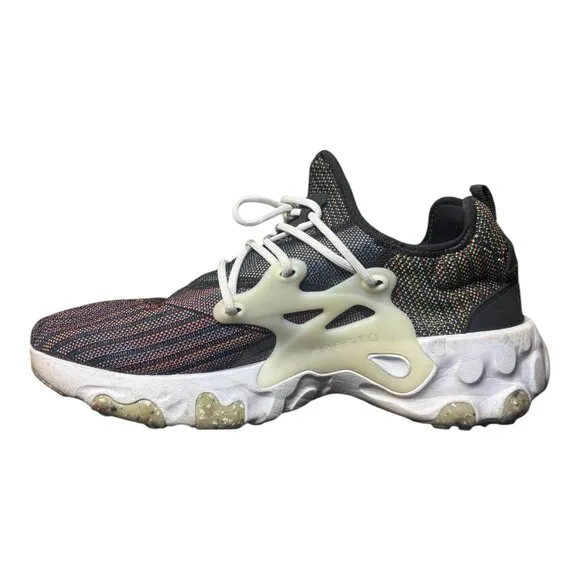 Nike Shoes Mens 14 React Presto Flyknit Multi Black Athletic Sneaker CN1709-001