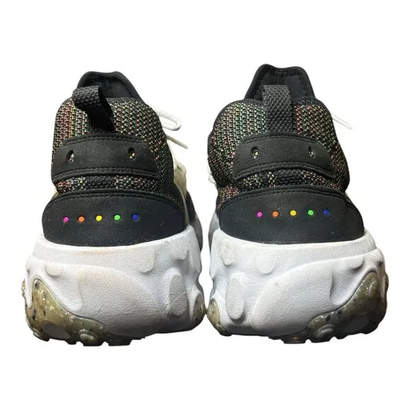 Nike Shoes Mens 14 React Presto Flyknit Multi Black Athletic Sneaker CN1709-001