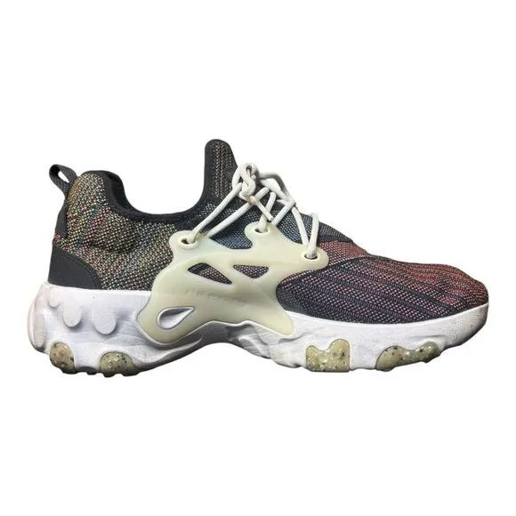 Nike Shoes Mens 14 React Presto Flyknit Multi Black Athletic Sneaker CN1709-001