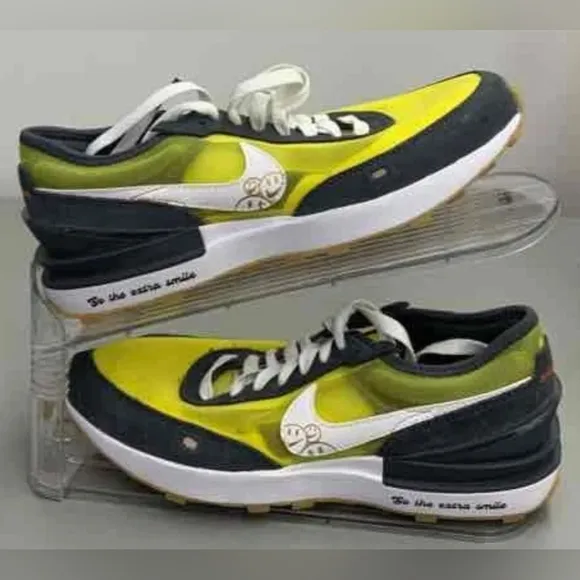 Nike Waffle One &quot;Smile&quot; Grade School Boys' Shoes Size 5Y New MSRP $100