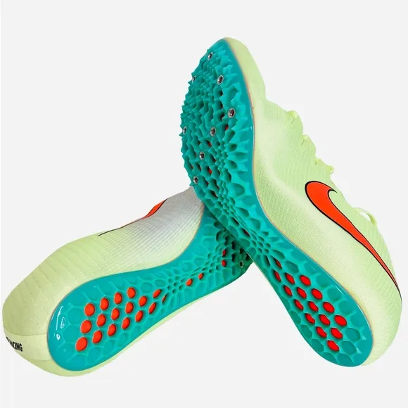 Nike Zoom Ja Fly 3 Volt Orange Track Cleats Spikes 865633-700 Men’s Size 13