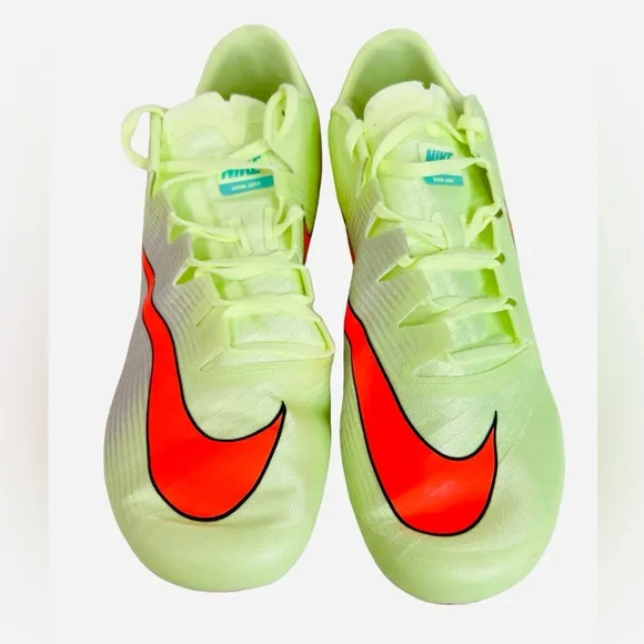 Nike Zoom Ja Fly 3 Volt Orange Track Cleats Spikes 865633-700 Men’s Size 13