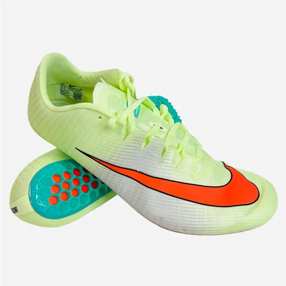 Nike Zoom Ja Fly 3 Volt Orange Track Cleats Spikes 865633-700 Men’s Size 13